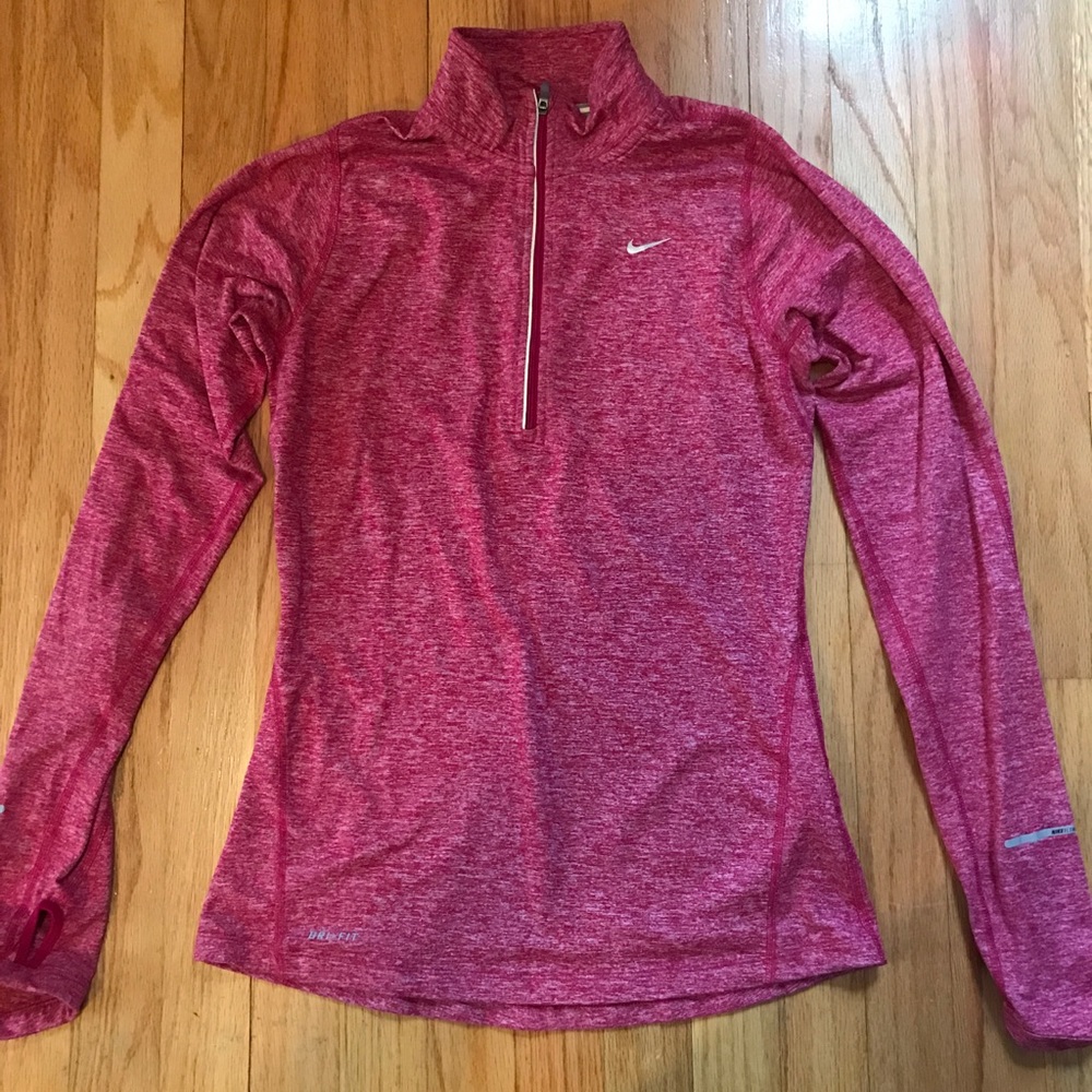 Nike Dri Fit Quarter Zip (Pink XS)